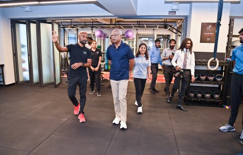 Raees, TFG ge sports fitness and rehabilitation center hulhuvai dhevvaifi