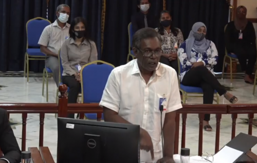 Raees Yaameen ah inthihaabugai vaadha kureven jeheyne kamah bunumakee gaanoonu asaasee gai kolhufain jehun: Ibra