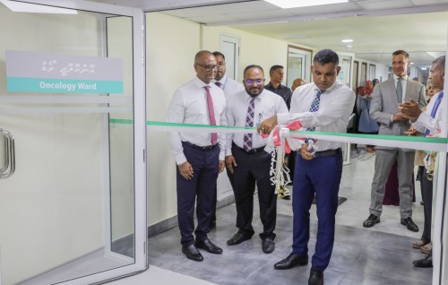 BML ge eheegai IGMH gai hedhi Oncology ward hulhuvaifi