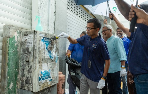 STELCO ge station thakaai distribution foshi thah saafu kurumuge programme eh fashaifi