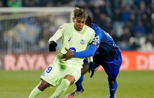 Getafe kairinves evvaruve, thasheege race gai Barca ah bodu maayoos kameh