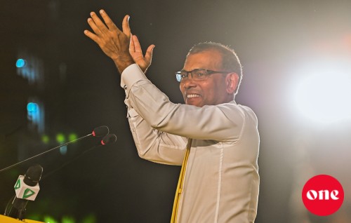 Riyaasee inthihaabugai vaadha kurumuge shauguverikan ebahuri: Nasheed