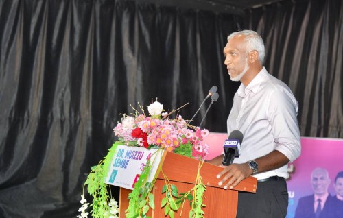 Kuran nukuran ulhey Thulhaadhoo airport hadhaafai dhakkaanan: Muizzu