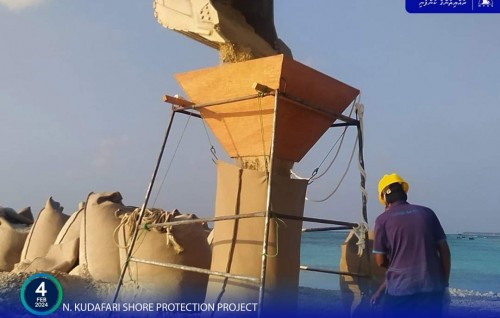 N. Kudafari Shore Protection Project well underway: MTCC