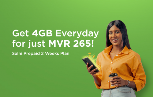 Ithuru daily data aa eku Dhiraagu prepaid mihaaru maa salhi!