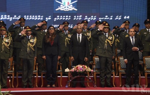 President Solih: The long history of MNDF show that they will never commit treason