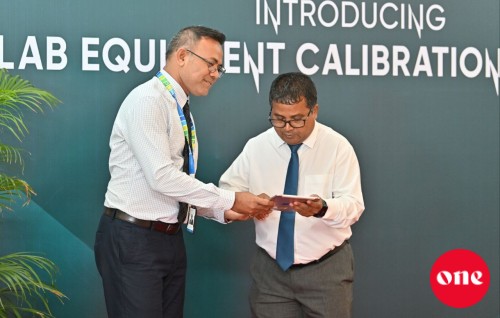 Lab equipment calibration ge hidhumaiy MWSC in fashaifi