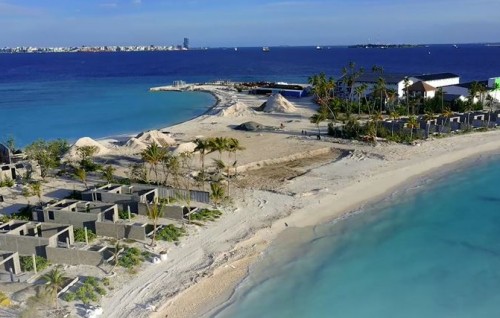 Resort hadhan China ge kunfunyakah dhin feydhoofinolhu vikkaalanee