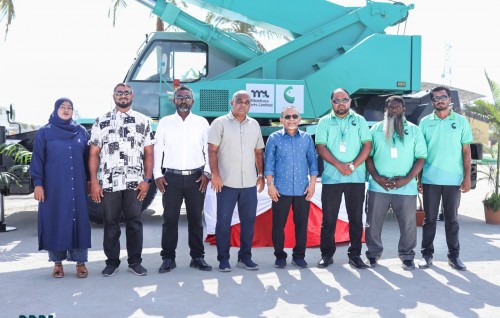 MPL in Ihavandhoo council ah crane eh hadhiyaa kohfi