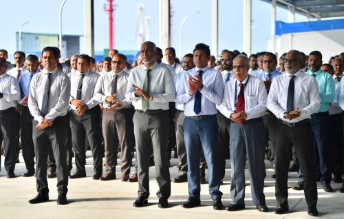 Raees Muizzu, VIA ge aa cargo terminal hulhuvvaidhevvaifi