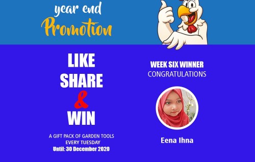 Kukulhu fihaaraige ''year end promotion'' ge 6 vana hafthaage naseebuveriyaa hovaifi