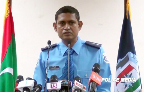 Police commissionerge magaamah Shujaau ayyan kuran police board in lafaadheefi