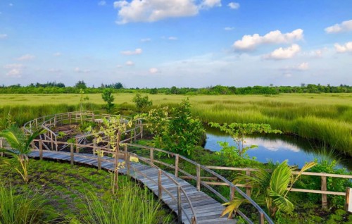 Addu eco garden eh vanumah fee eh naganee, dhivehin athun 10 rufiyaa adhi fathuruverin athun 50 rufiyaa