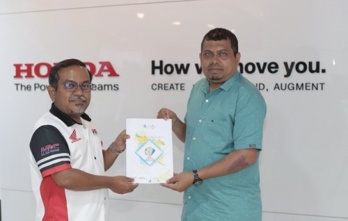 Laamaseelu Laamu Inter School football mubaaraathuge title sponsor akah mifaharuves Sheeshaa hamajassaifi