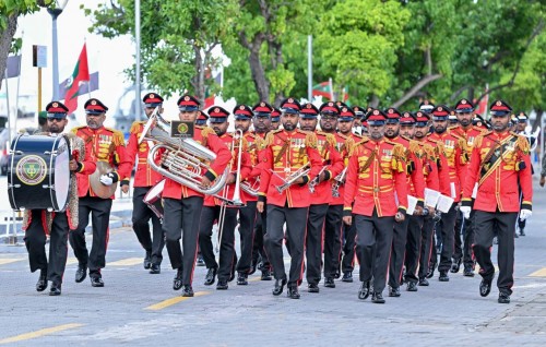 Nasruge dhuvahuge  munaasabagai MNDF in kuriyah gendhiya harakaaiy