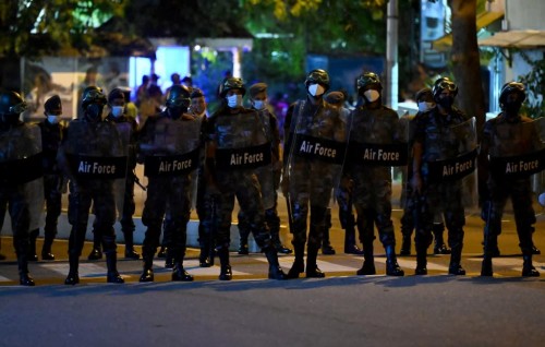 Sri Lankan police arrest ruling party MPs over mob violence