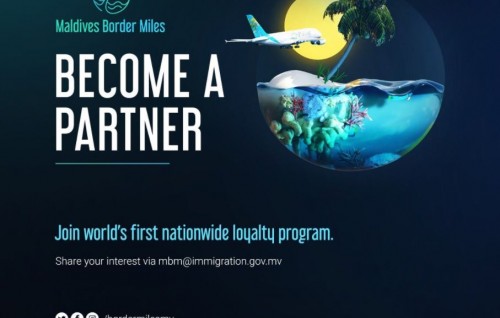 Maldives Border Miles ge partner akah vumuge furusathu hulhuvaalaifi
