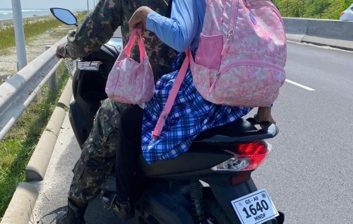 Highwaymathin cycle huhtti giyhusvi vaguthu dharifulhu schoolah gengosdhin sifainge meehaa ah salute!