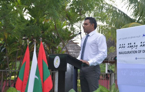 Vice President inaugurates Fuvahmulah Road Development project