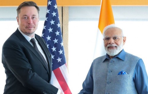 Elon Musk ge India dhathuru faskohfi