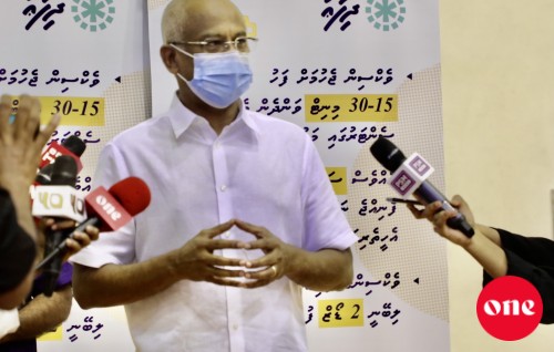Raahjjeygai dhiriulhey enmenah 6 mas therey vaccine dhee ninmumakee amaazu: Raees