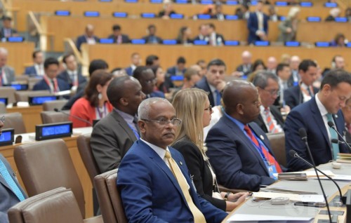 President Solih calls to prevent the use of online platforms for terrorism and religious extremism