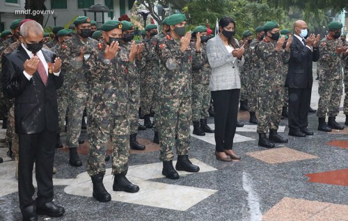 November 3 gai Terrorist in raajje erigothah mihaaraku neyreyene: Defense Minister