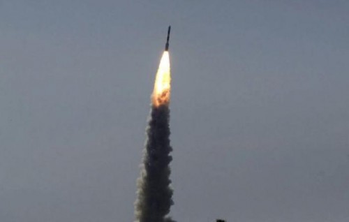 Moosun dhiraasaakuraa satellite eh India in launch kohffi