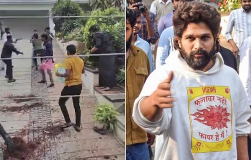 Pushpa 2 haadhisaa: Allu Arjun ge geyah hamalaa dheefi