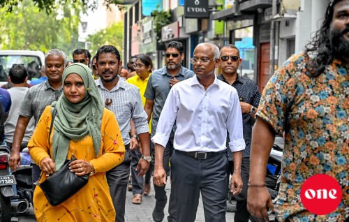 ONE Photo: Raees Solih Henveyrugai dhorun dhorah!
