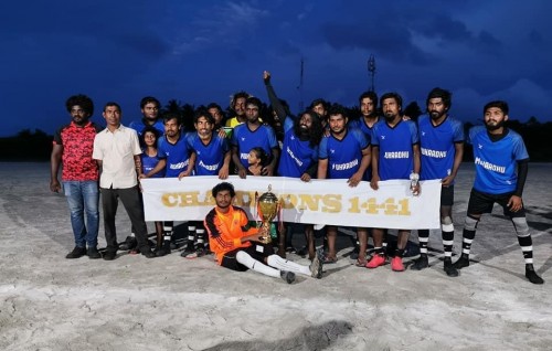 Maaenboodhoo Eid Cup ge Champion kan Zenith hoadhaifi