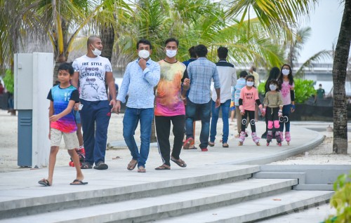 Groups exceeding more than five people banned in Male' Area
