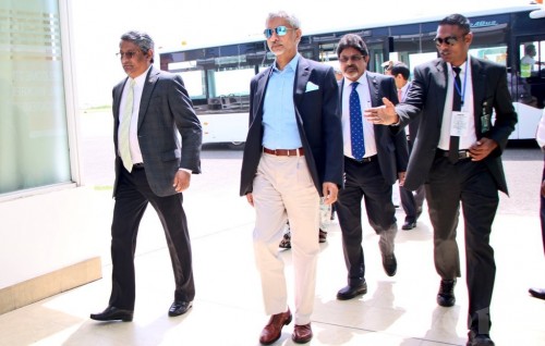 Indian Foreign Minister arrives in Maldives