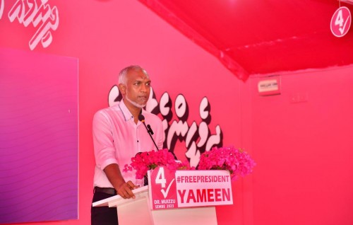 Mathiveri falhugai airport eh alhaanan: Muizzu