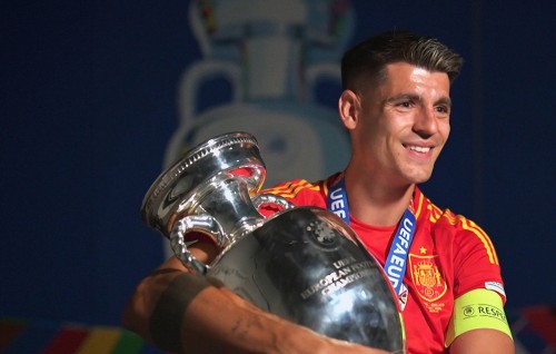 Spain captain Morata, AC Milan ah