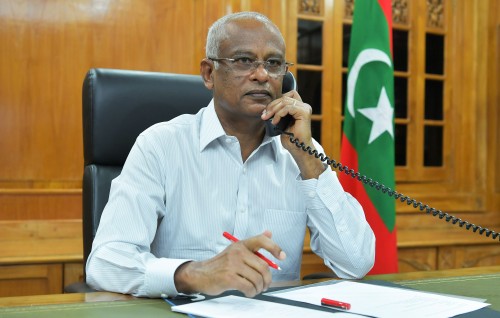 President thanks Sheikh Hasina for generous assistance to Maldives