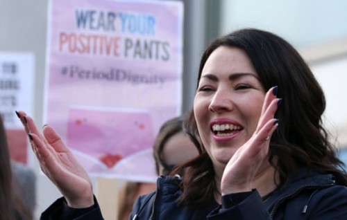 Scotland thaareehuge thereah: Sanitary Products thah hiley dhey bill faas kohffi