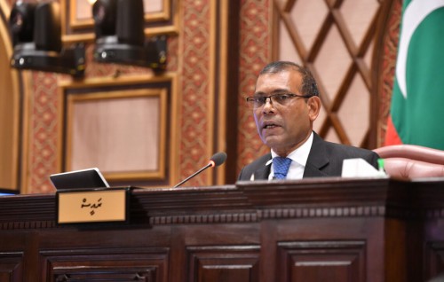 Vote ah ahaanee hurihaa masahkkatheh nimumun, budget ahvves miadhu vote ah ahaanan: Majilis Raees