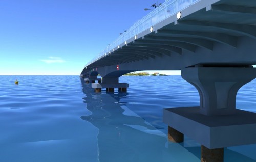 Thilamale' bridge: anna aharu nimeyiru male' in gulhifalhah gulhaaleveyne
