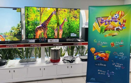 Hitachi TV ge haahsa promotion eh STO in fashaifi