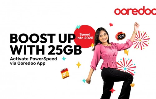 Ooredoo in aa aharah ithuru offer thakeh, 5G speed gai unlimited data aaeku mulhin aa add-ons!