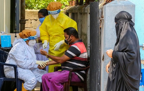 Lanka gai Covid ge haalathu goas vanee , veythuvedhiya 24 gadi iru 457 case fenifaivey