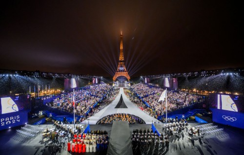 Photo: Paris Olympics hulhuvumuge rasmiyaathu