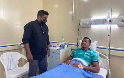 Beach volley thari Shiuneez kakuluge operation eh koffi