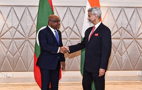 Shahid India ge foreign minister aa bahdhalu kurahvaifi