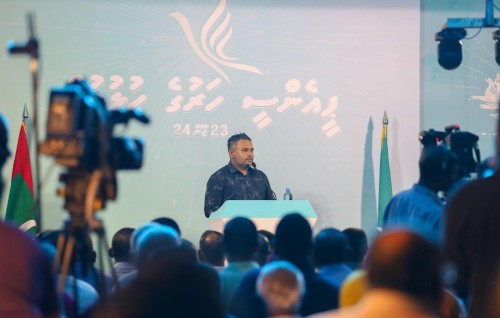 Ihuthijaaju thakah maruhabaa kiyan, ekamaku Addu Fisheries Complex ah gellun dhinun balainugannan: Shiyam