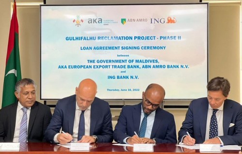 Gulhifalhu ithurah hikkan  1.6 billion rufiyaage loan eh nagaifi