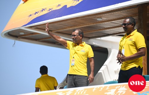 Raees Nasheed miadhu Raajje vadaigahnavanee