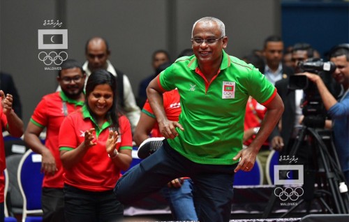 IOIG ge bodu kaamiyaabee aai IOIG raahjjeygai beyvvun, Raees Solih ge dhuru visnunfulheh