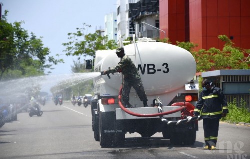 Disinfection begins in Hulhumale’